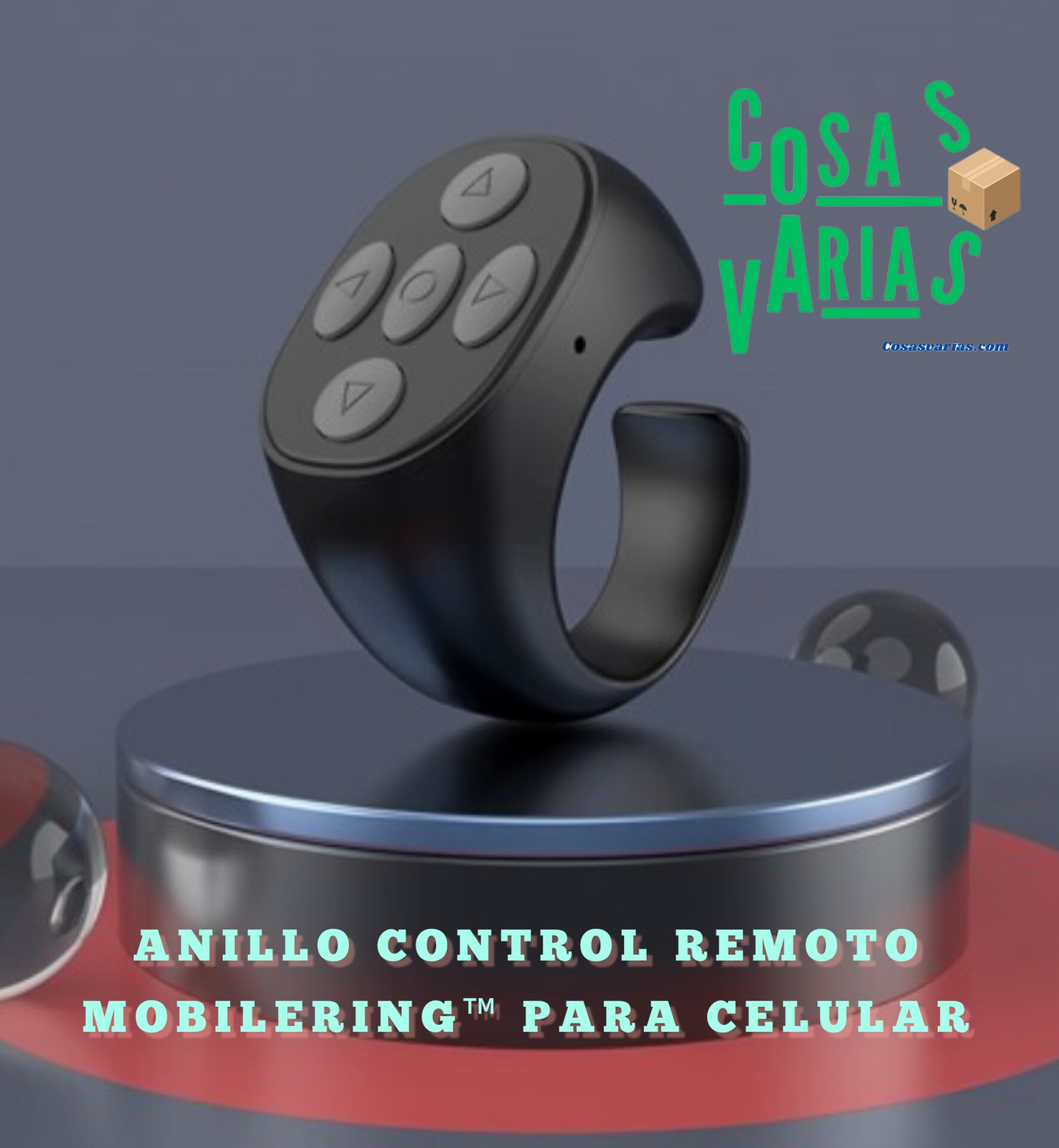 Anillo control remoto MobileRing™  para celular