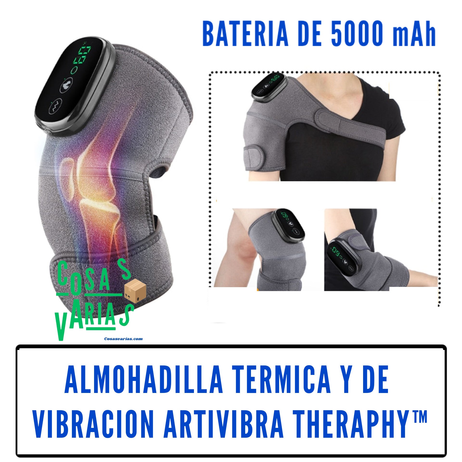 Almohadilla termica y de vibracion Artivibra Therapy™