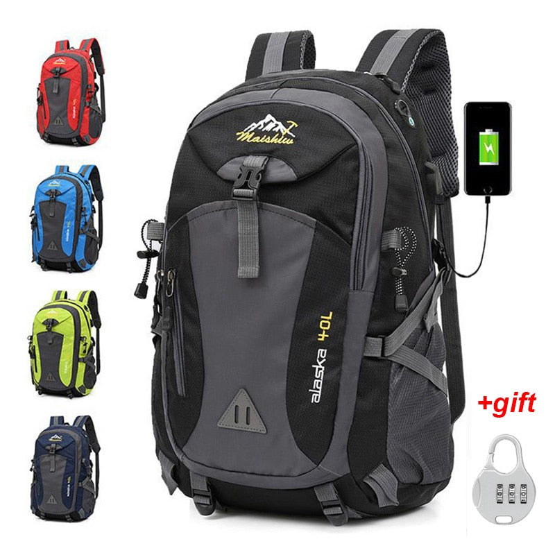 Mochila Alaska™ impermeable antirrobo para hombre 40 Lt