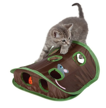 Casa juguete para gatos Atrap™
