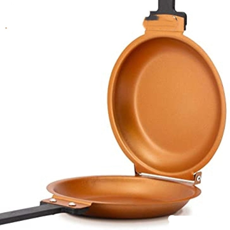 Sartén Torant™ antiadherente de doble cara para tortillas